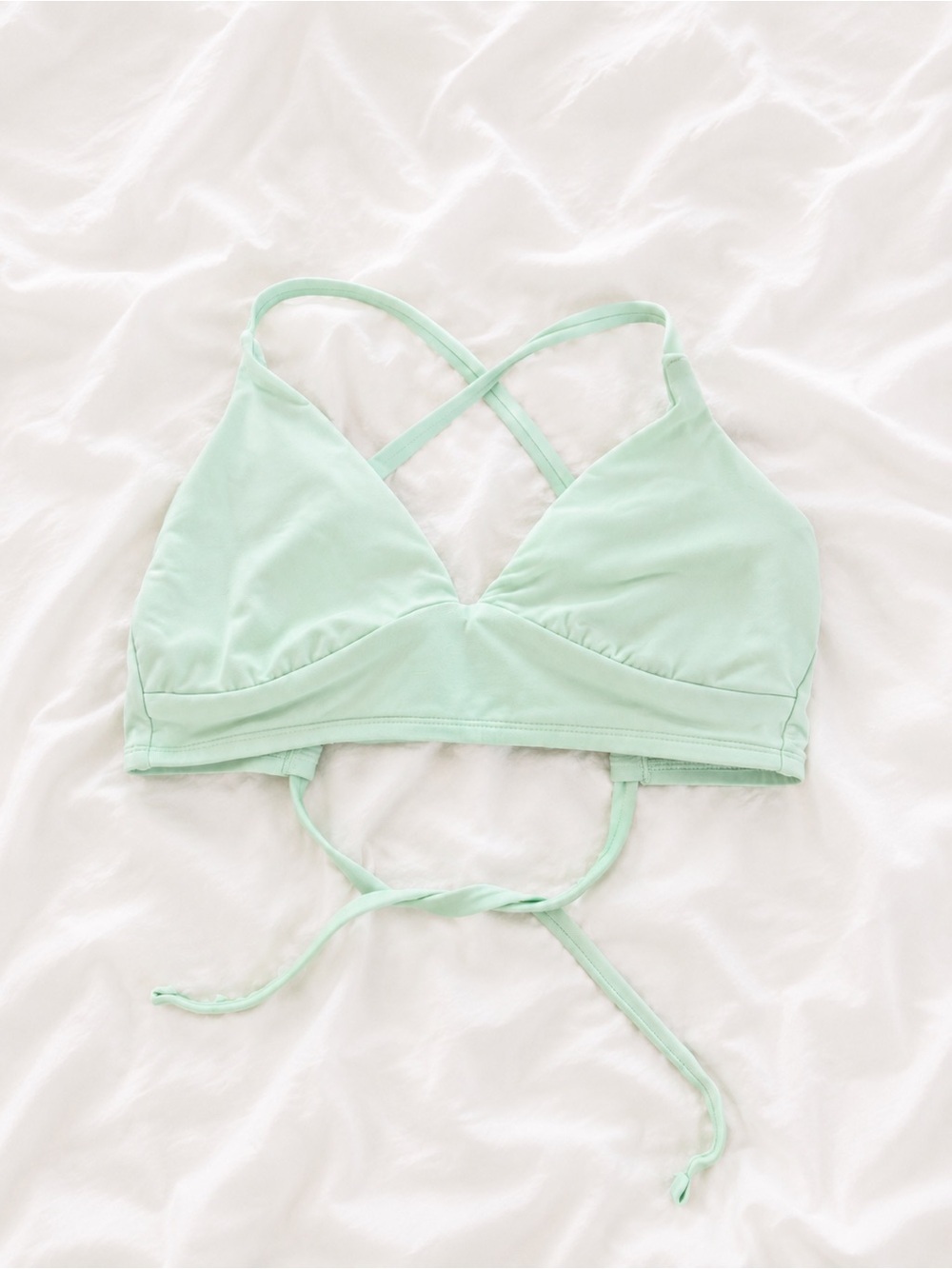 CALIA by Carrie Underwood Mint Cross-Back Sports Bralette